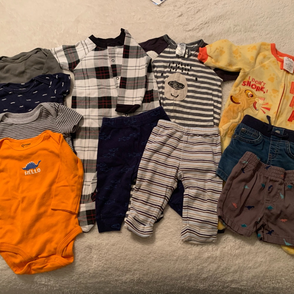 3-6 month baby clothes